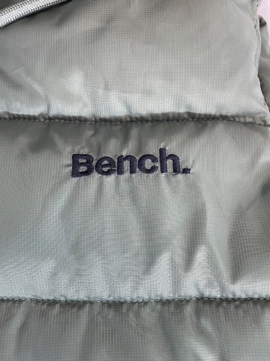 Bench Puffer Vest Fitted Hood Green Women’s Size Small - Picture 7 of 14